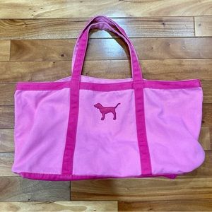 Y2K Vintage Victoria's Secret PINK Canvas Tote Bag